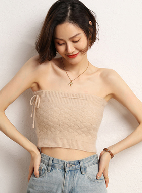 羊绒帽休闲百搭女春秋厚针织帽