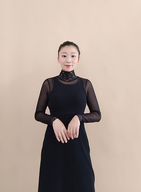 夏季女装新款半截网纱长袖假领子