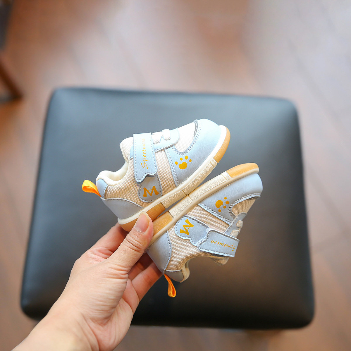 女宝宝步前鞋春秋款幼儿软底叫叫鞋网面透气学步鞋婴儿鞋子男宝潮,淘宝优惠券,粉丝福利购,淘宝优惠卷