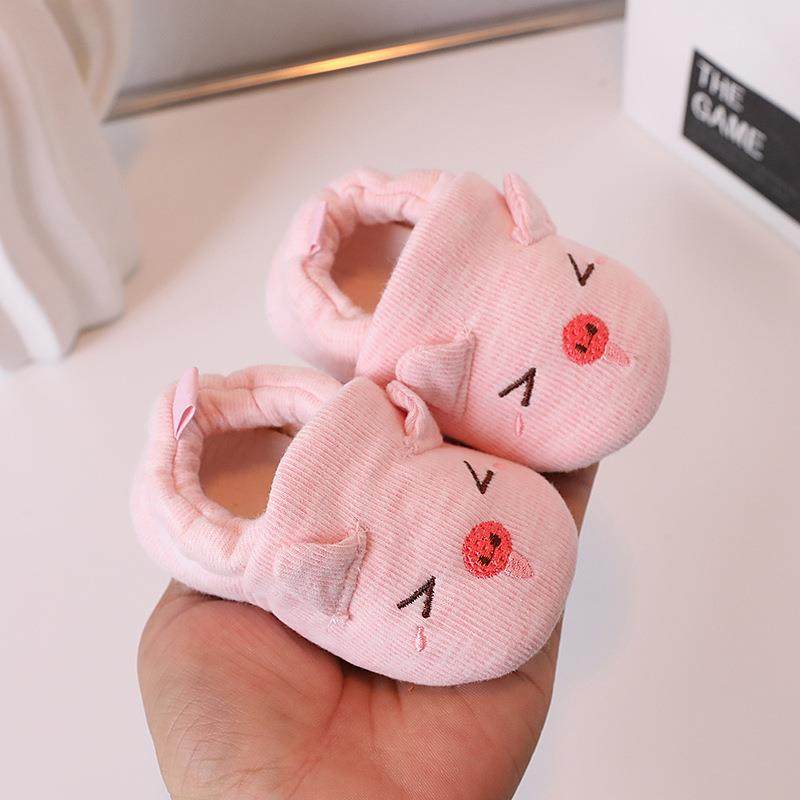 新生儿鞋子春秋0-6个月1岁婴童宝宝夹棉包包鞋外穿学步鞋防滑软底,淘宝优惠券,粉丝福利购,淘宝优惠卷