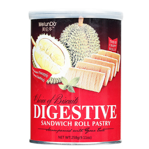 榴莲酥蛋卷饼干258g*2