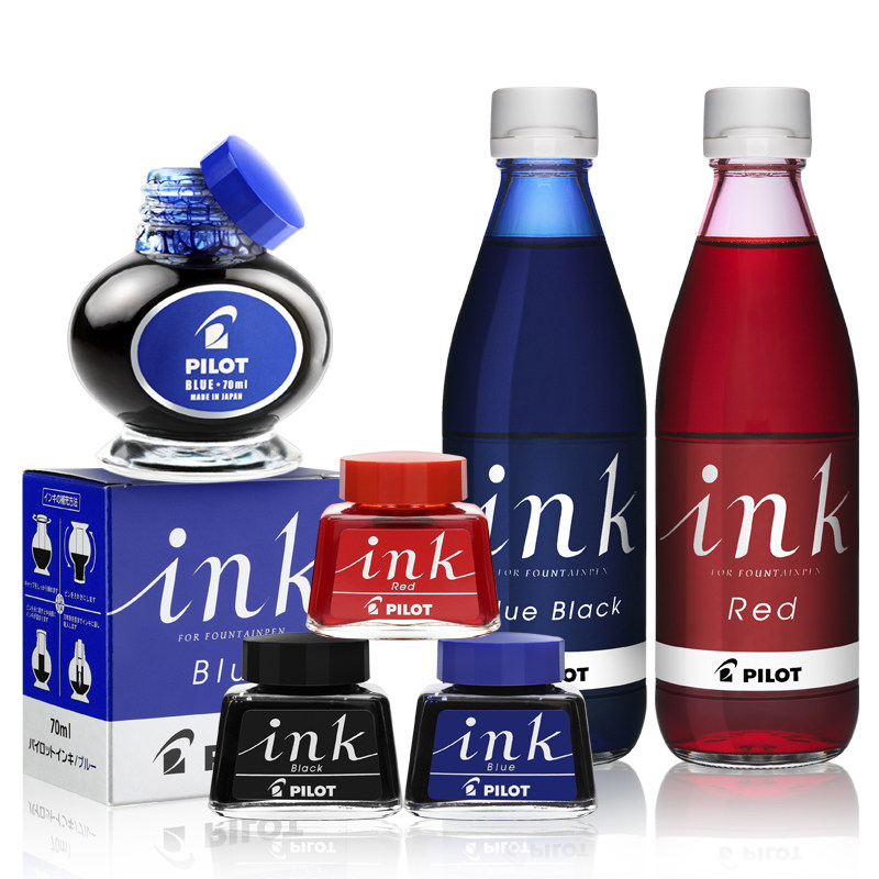 日本百乐PILOT INK-30/350钢笔非碳素墨水 88g 贵妃 笑脸 78g钢笔用墨水 不堵笔头红蓝黑色,淘宝优惠券,粉丝福利购,淘宝优惠卷