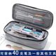 Guoyu Japanese canvas pencil case large capacity multi-function