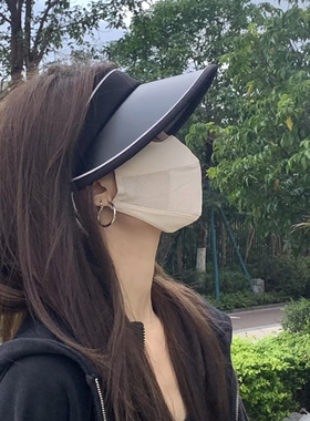 赵露思同款防晒帽子女夏防紫外线