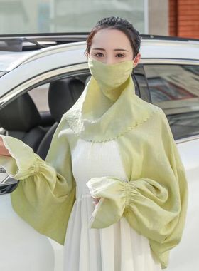 防晒手套女夏季薄款电动车紫外线