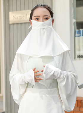 女冰丝护眼角防晒面罩防紫外线