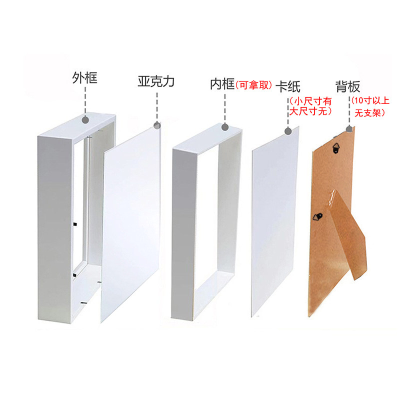 立体干花相框摆台中空9cm永生花标本框盲盒公仔收纳画框diy手工框,淘宝优惠券,粉丝福利购,淘宝优惠卷