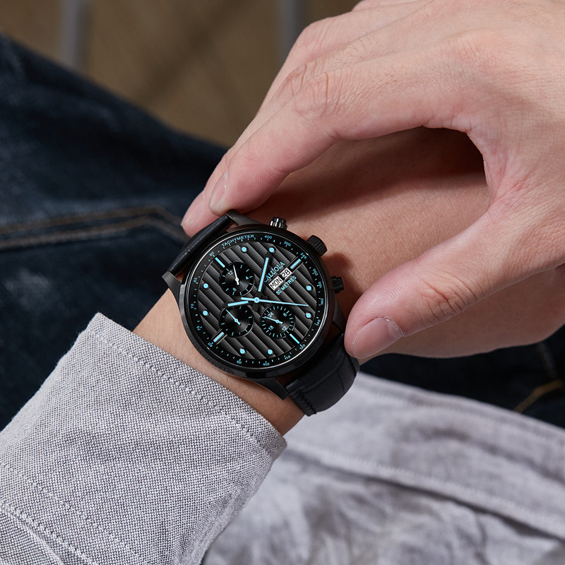 新款正品卡罗莱全自动男士潮机械表 卡罗莱乔翔国产腕表