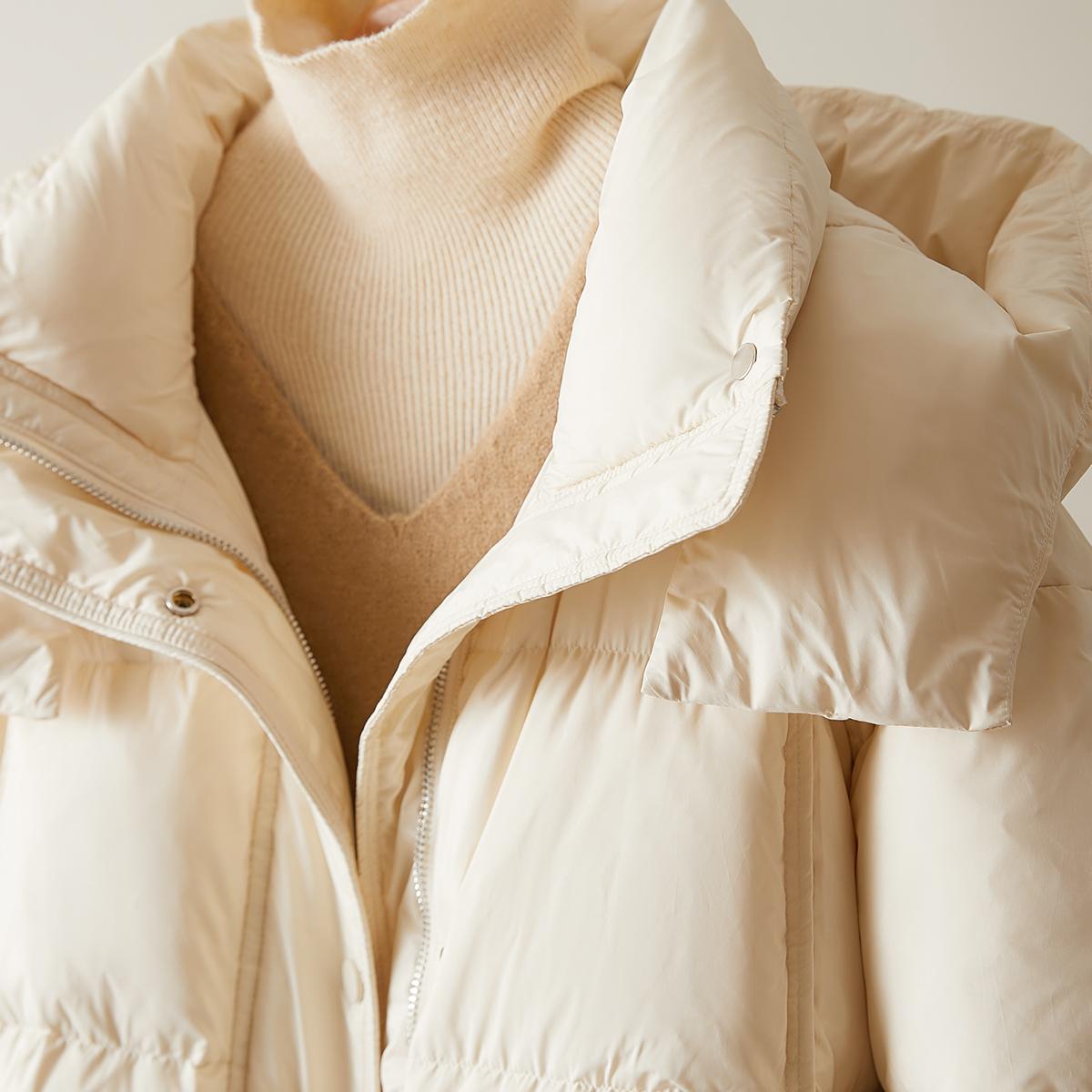 IHIMI海谧高端女士今年流行爆款羽绒服女2025冬季新款加厚外套 - 图3