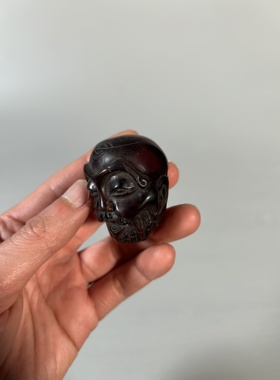 人工仿蜜蜡挂件吊坠佛头项链文玩配饰