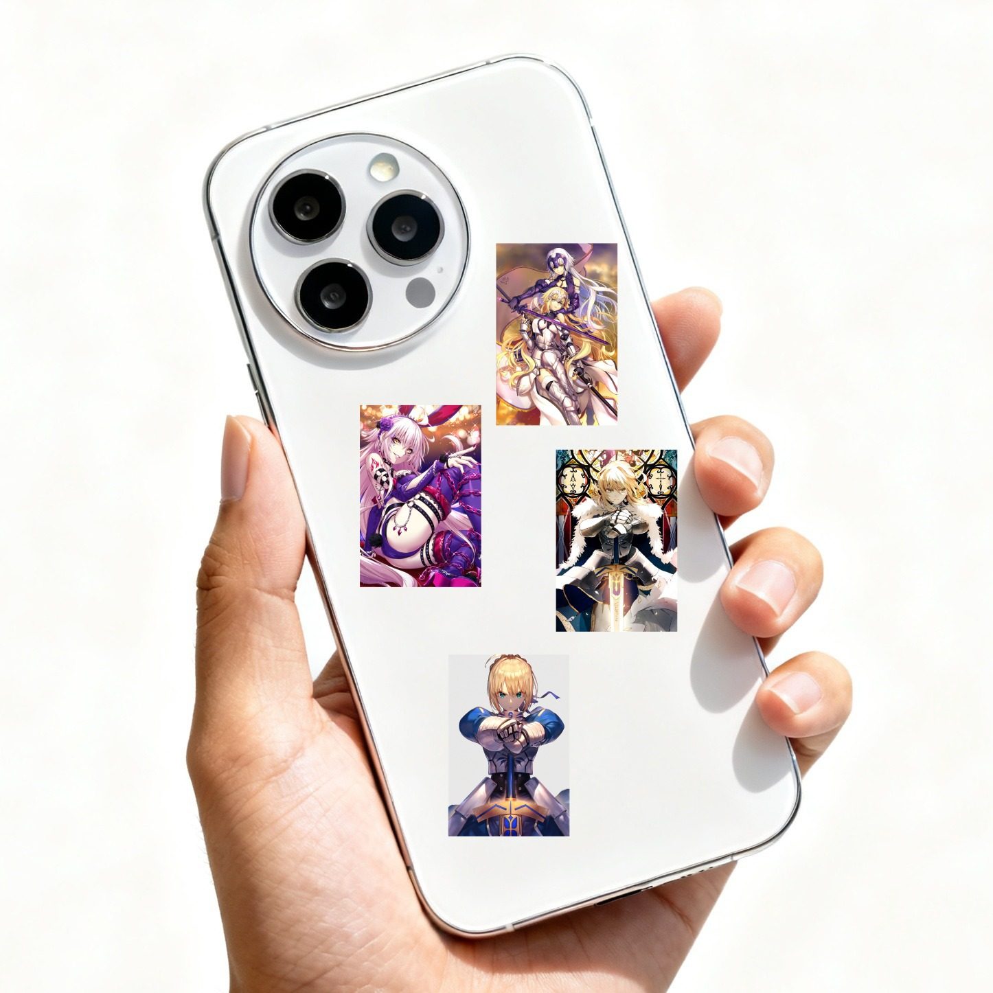 50张FATE贞德Saber/吾王花嫁笔记本滑板冰箱行李箱电瓶车吉他贴纸,淘宝优惠券,粉丝福利购,淘宝优惠卷