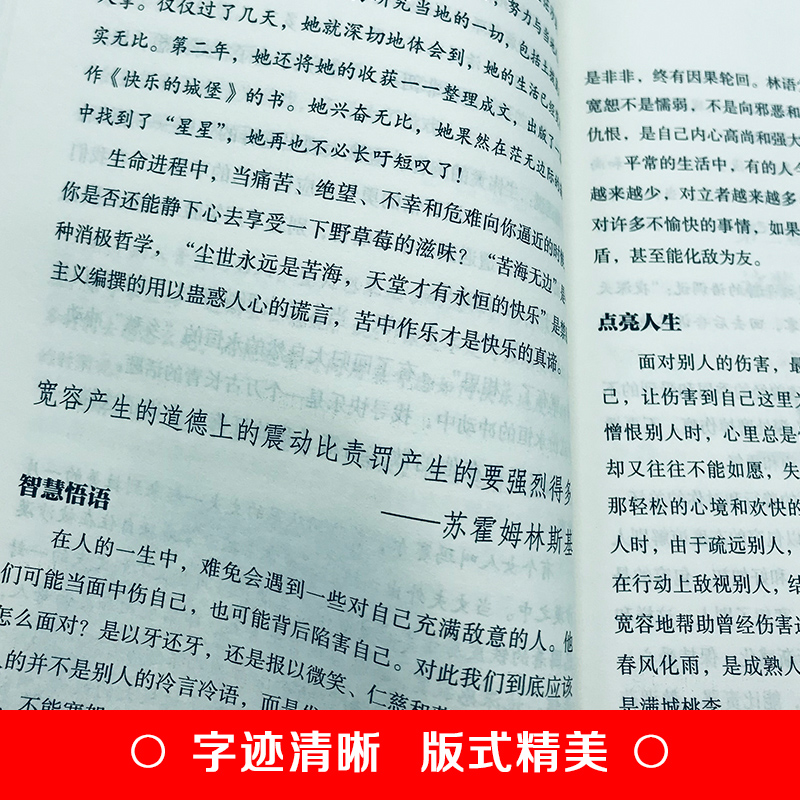 【全套3册】感悟人生书籍正版哲理枕边书老人言一句话点亮成人励志语录书治愈系适合女性看的提升自己书籍畅销书排行榜推荐正能量 - 图3