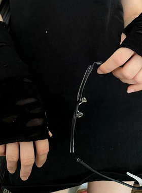 其他男女通用防晒棉纶撕裂手套