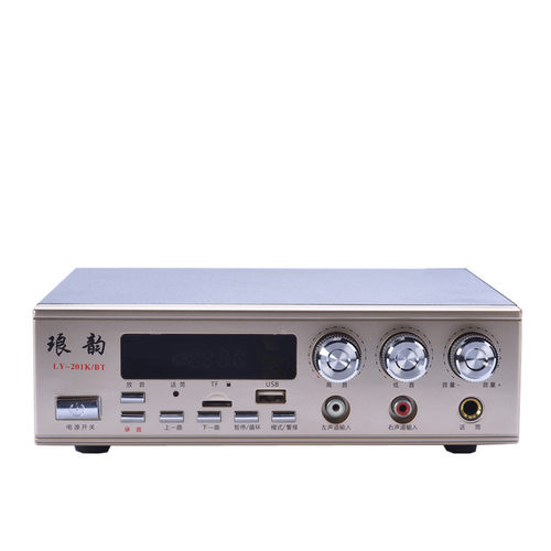 琅韵12V24V直流120瓦宣传车载蓝牙功放扩音录音喊话大功率扬声器 - 图3