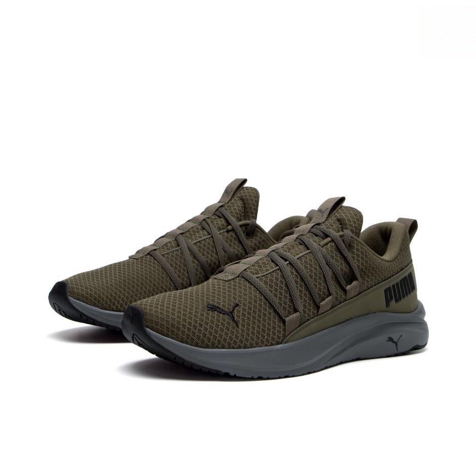 Puma/彪马 Softride One4All Camo 防滑 耐磨 缓震 织物 跑步鞋 - 图0