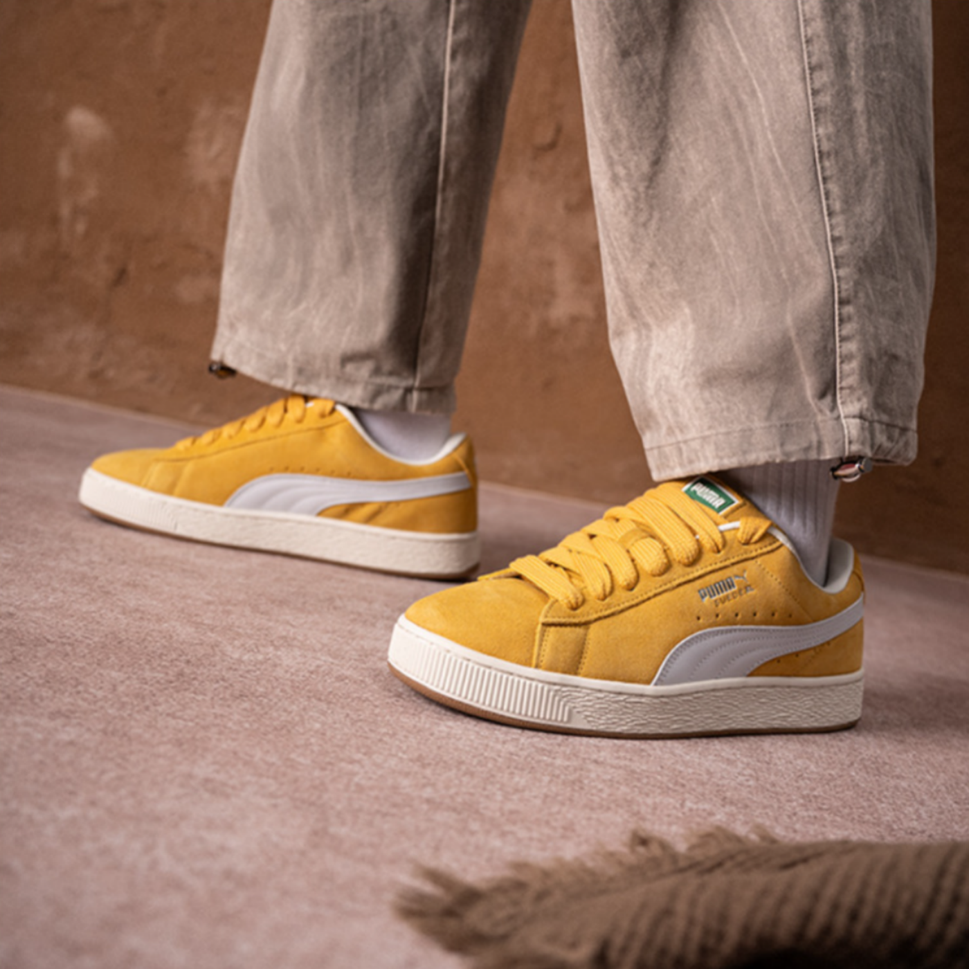 Puma/彪马 Suede XL 网布皮革 舒适百搭 轻便 耐磨防滑面包鞋板鞋,淘宝优惠券,粉丝福利购,淘宝优惠卷