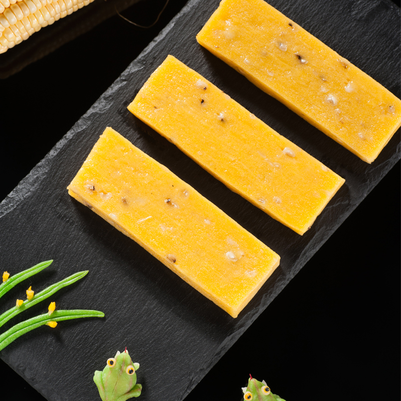 无锡特产穆桂英花色条糕单色品类90gx3条x1盒 - 图1