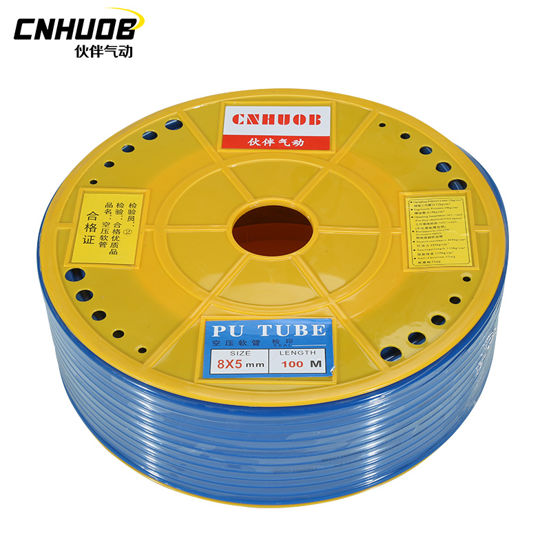 气动软管进口料PU管8*5气管空压机外径8MM /12*8/10*6.5/6*4/16 - 图0