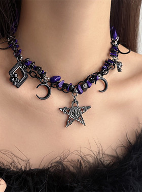 【暗黑朋克风】小众辣妹y2k项链