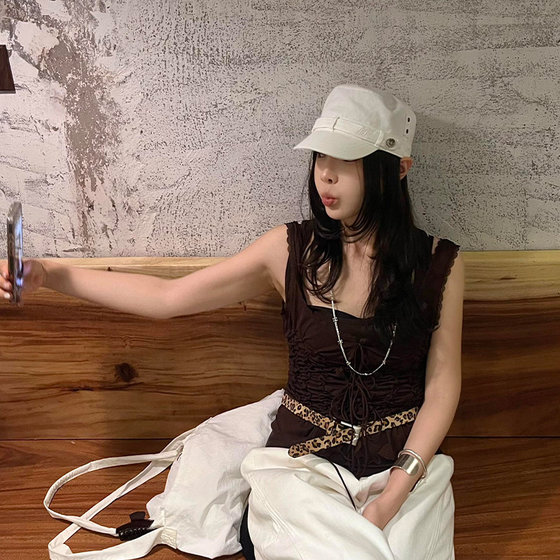 韩系简约款做旧文艺平顶帽四季通用百搭高级感显脸小报童帽鸭舌帽,淘宝优惠券,粉丝福利购,淘宝优惠卷