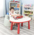 Ins Bắc Âu trẻ em học bàn ghế nhà phòng ngủ bé lười biếng phim hoạt hình sofa nhỏ sofa vuông trở lại ghế - Phòng trẻ em / Bàn ghế bàn ghế gỗ cho bé Phòng trẻ em / Bàn ghế