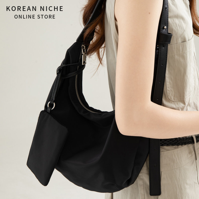 韩版小众设计纯色简约腋下包女高级感时尚通勤固件小包手提单肩包,淘宝优惠券,粉丝福利购,淘宝优惠卷