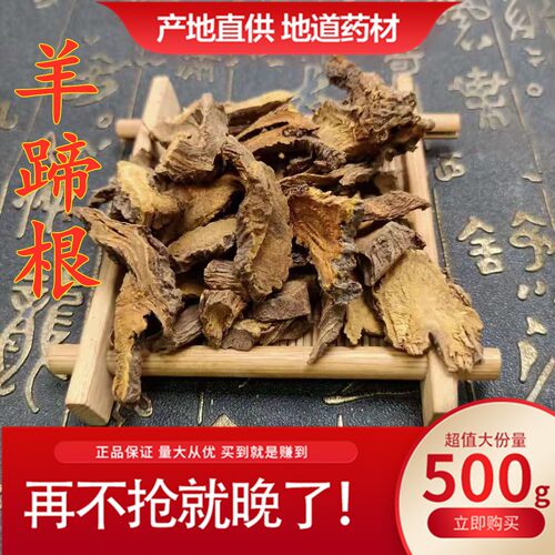 中药材杨铁叶 羊蹄根500克包邮牛西西/土大黄/洋铁叶子根 - 图0