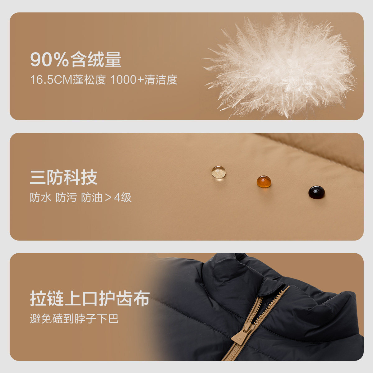 左西儿童羽绒马甲男童三防秋冬装2025新款秋冬款外穿马夹背心男孩,淘宝优惠券,粉丝福利购,淘宝优惠卷