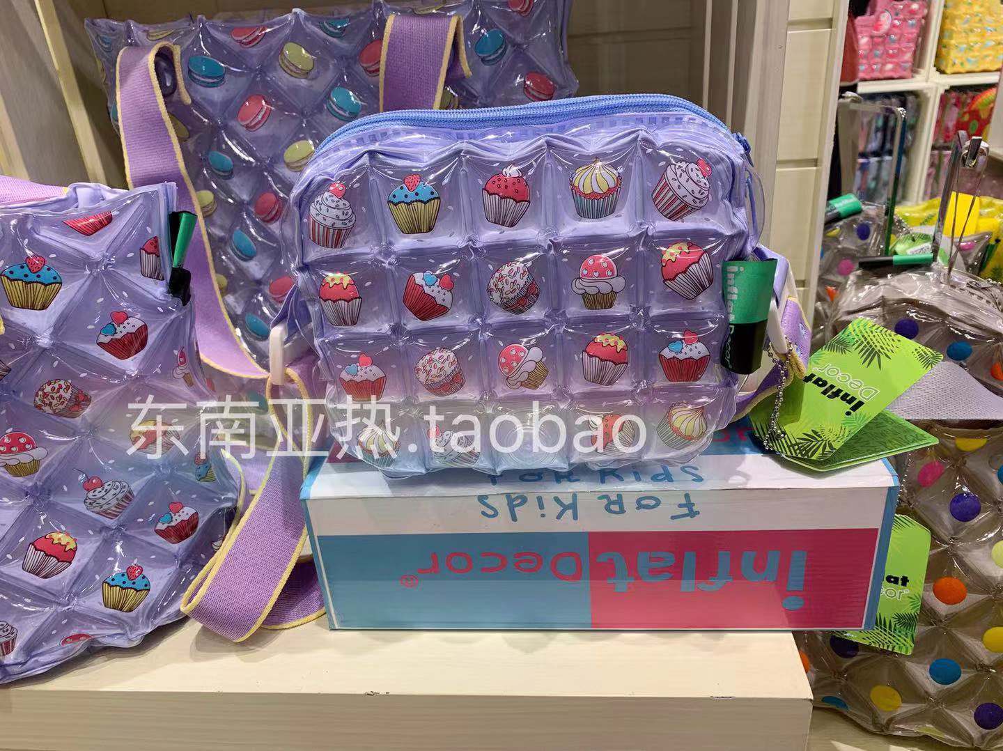 泰国充气包 inflat Decor 粉色蛋糕小斜挎 专柜代购 - 图1