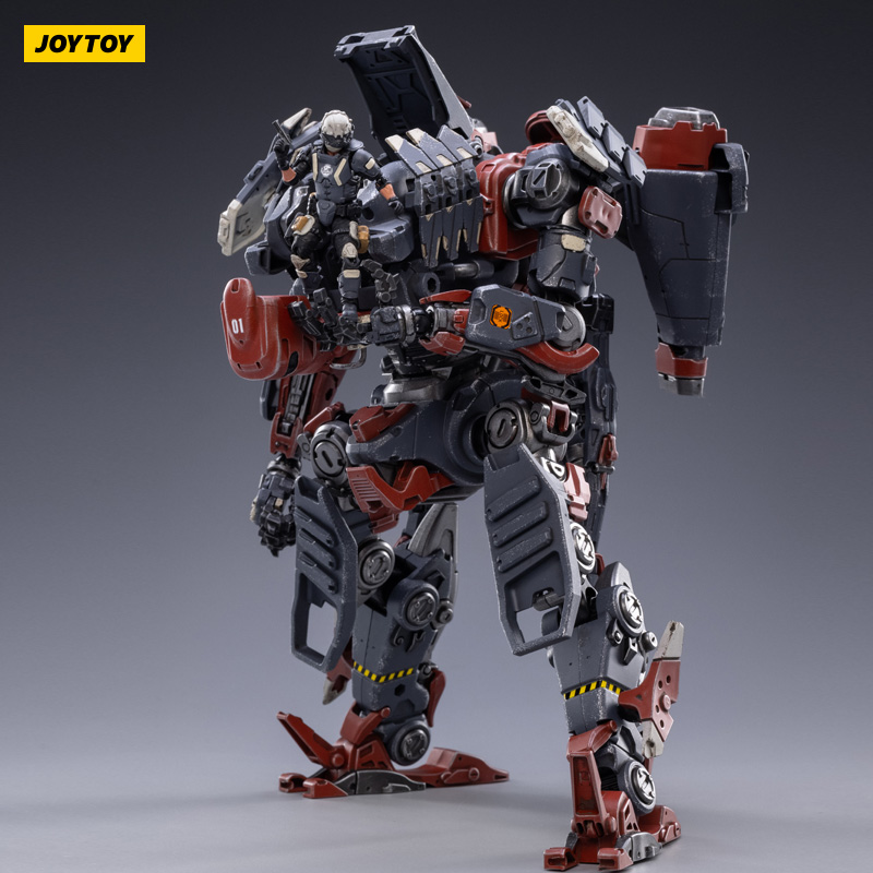 暗源机甲锰狱01组合体作战可动变形玩具机器人成品模型手办载具