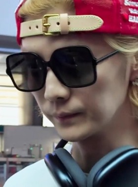 鹿晗同款TR90太阳眼镜男款大框显瘦墨镜高级感防紫外线演唱会路透