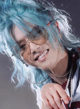 火星演唱会华晨宇同款双梁复古大框金属太阳镜个性方形眼镜框架潮