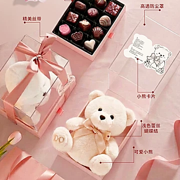 圣诞节限定礼物！巧克力糖果礼盒[30元优惠券]-寻折猪