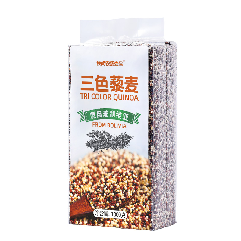 玻利维亚进口三色藜麦1000g 黎麦米饭糙五谷杂粮粥代餐食尚农场 - 图3