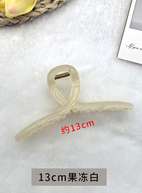 果冻色鲨鱼夹手工DIY材料批发