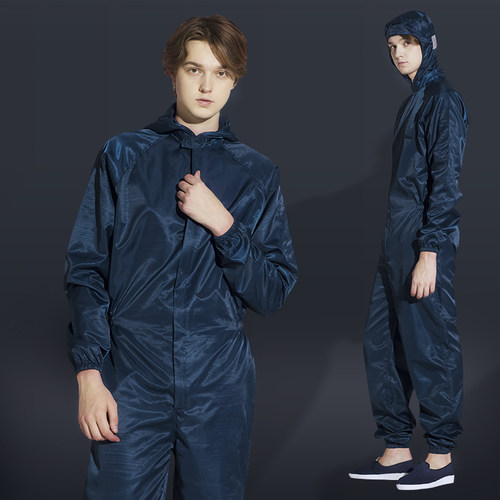 防尘衣服工作服工业粉尘打磨灰尘工作服分体喷漆岩棉男衣服防护服 - 图0