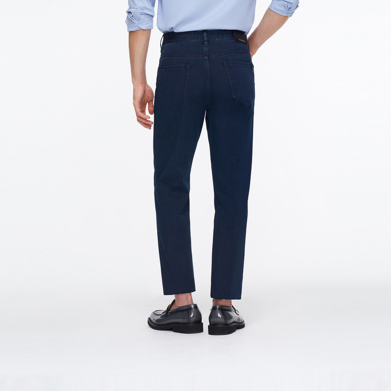 【含6A桑蚕丝】金利来25春夏新款男士牛仔裤水洗弹力直筒休闲长裤,淘宝优惠券,粉丝福利购,淘宝优惠卷