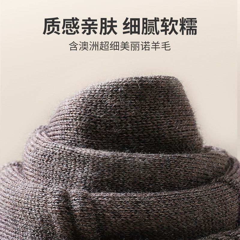 【含羊毛】金利来秋冬新款含羊毛男士保暖翻领polo衫针织衫毛衣男,淘宝优惠券,粉丝福利购,淘宝优惠卷