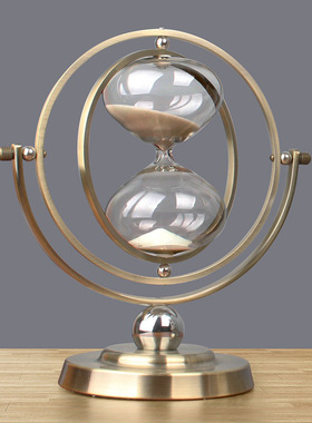 沙漏摆件装饰品样板间酒店民宿室内软装设计师专用书房桌面摆设