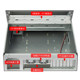 4U chassis aluminum panel short box supports dual-channel motherboard
