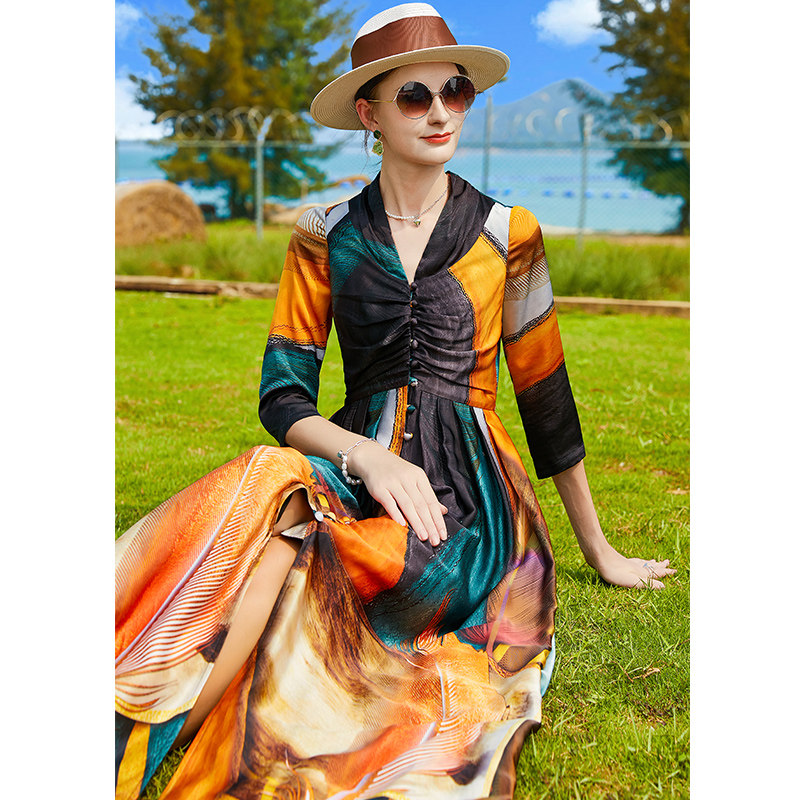 帝弗润驰2023新款大牌减龄女连衣裙 帝弗润驰连衣裙