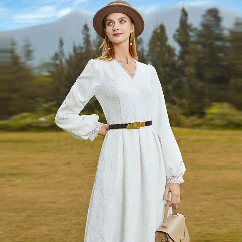 帝弗润驰2023春新款奢华大牌连衣裙 帝弗润驰连衣裙