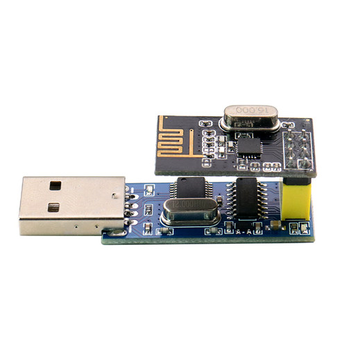 USB无线串口模块串口转nRF24L01+数传通信遥控采集模块nRF2401 - 图0