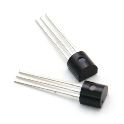 直插 DS18B20 芯片 可编程数字温度器/温度传感器 温度采集TO-92 - 图2