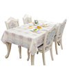 Thickened European PVC tablecloth oil-proof and stain-resistant square tablecloth rectangular table mat no-wash plastic coffee table fabric