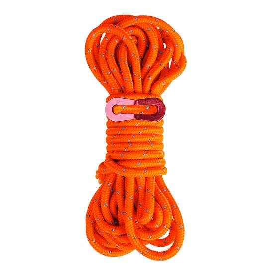 加粗6mm反光防风绳户外天幕帐篷撑杆固定拉绳4米可调节露营反光