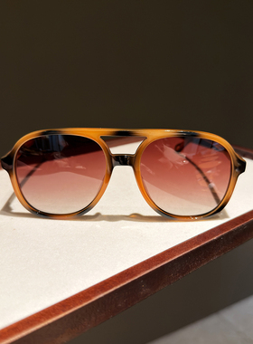 2026年新款双梁豹纹复古偏光运动蛤蟆镜欧美风墨镜男女太阳眼镜潮