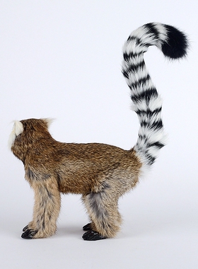 猴子模型仿真狐猴摆件工艺品