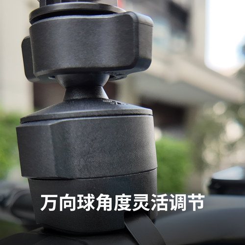 适用大疆Action 6/5/4 Pro公路自行车运动相机支架扁把立骑行配件 - 图1