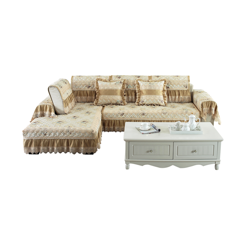 欧式沙发垫四季通用布艺简约现代全包客厅沙发套罩防滑123组合U型,淘宝优惠券,粉丝福利购,淘宝优惠卷